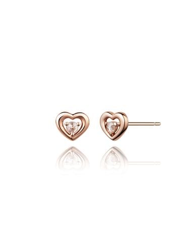 K Heart Diamond Earring - STONEHENgE - Modalova