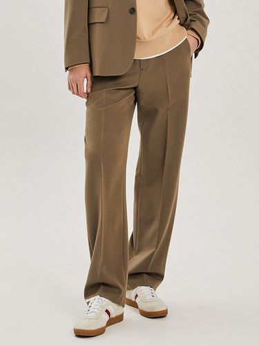 Semi-Wide Fit TR Banding Pants _ - ADHOC - Modalova