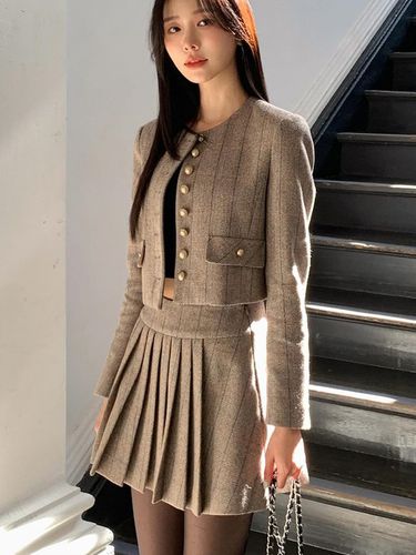 Loa Check Wool Jacket - IvanaHelsinki - Modalova