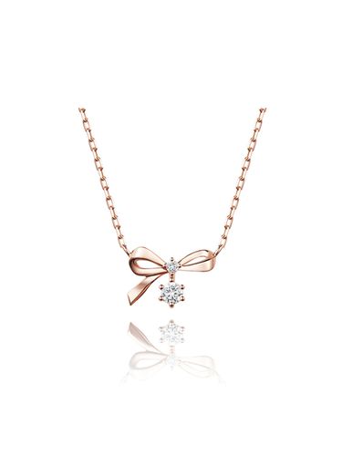 K Ribbon Cubic Necklace - STONEHENgE - Modalova