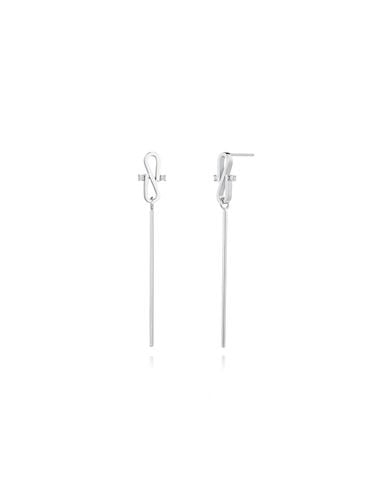 S Link Silver Earring - STONEHENgE - Modalova