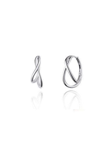 Silver One Touch Earring - STONEHENgE - Modalova