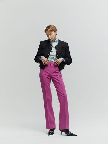 Stretch Kick Flare Pants - Pink - L’H.A.S - Modalova