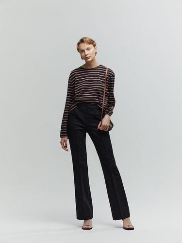 Stretch Kick Flare Pants - Black - L’H.A.S - Modalova