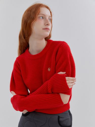 Warmer Knit Sweater_Red - ANOETIC - Modalova