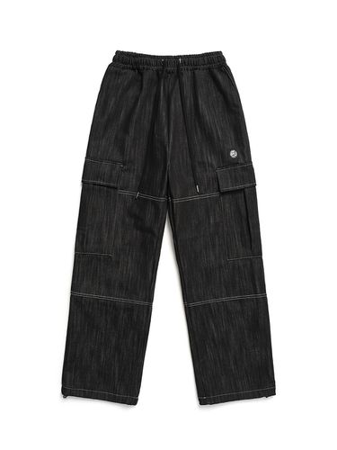 ODBC Non Fading Fleece Lined Denim Cargo Pants - ODDBALLS CLUB - Modalova