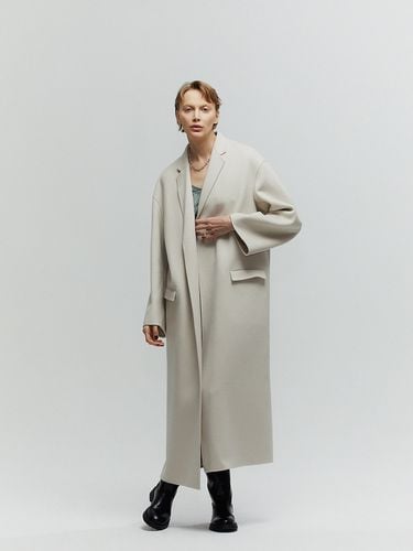 DE BASE] Dorner Cashmere Coat_Long_Light Beige - L’H.A.S - Modalova