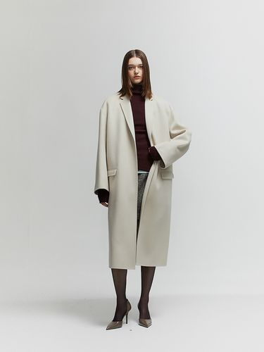 DE BASE] Dorner Cashmere Coat_Light Beige - L’H.A.S - Modalova