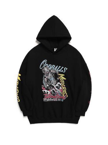 ODBC Motor Cross Fleece Lined Hoodie - ODDBALLS CLUB - Modalova