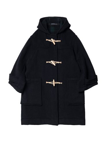 Melina Ladies Duffle Coat_Navy - LONDON TRADITION - Modalova