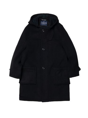 Kingsley Mens Hooded Coat_Black - LONDON TRADITION - Modalova