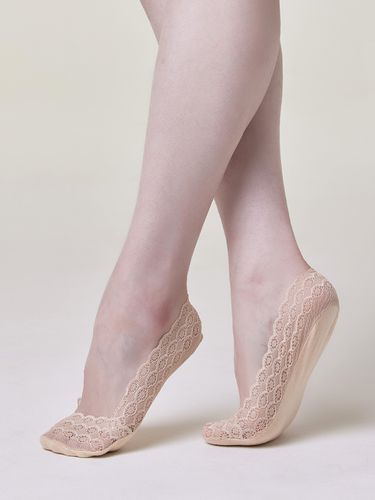 Cotton Lace Socks - HUGDAY - Modalova