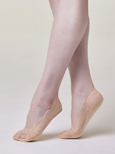 Flower Lace Socks - HUGDAY - Modalova