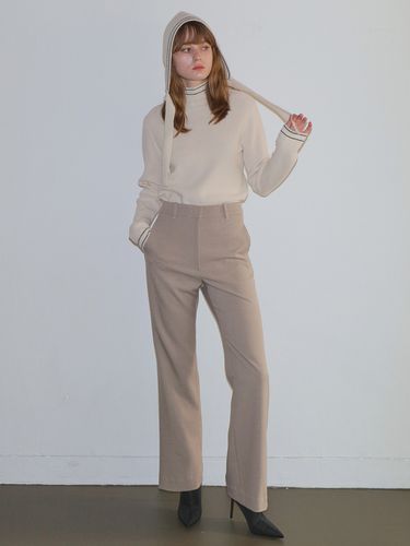 Semi Wide Pants _ Beige - PAUL&ALICE - Modalova