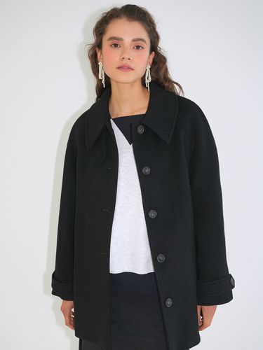 Raglan Half Wool Coat _ Black - PAUL&ALICE - Modalova