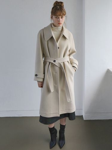 Raglan Wool Coat _ Light Beige - PAUL&ALICE - Modalova