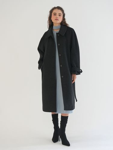 Raglan Wool Coat _ Charcoal - PAUL&ALICE - Modalova