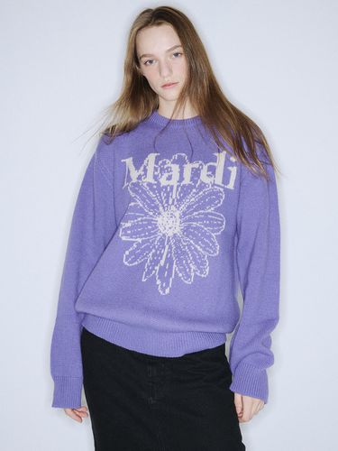 Cashmere Blended Pullover Flowermardi - MARDI MERCREDI - Modalova