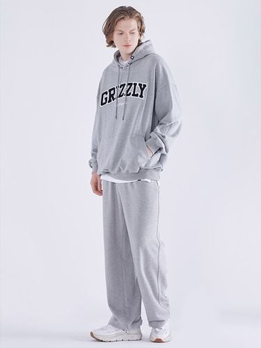 Grizzly Oversized Fit Hoodie and Sweatpants Set - GHOST REPUBLIC - Modalova