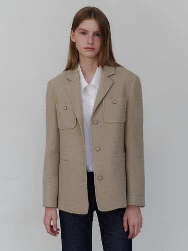 Celina Tweed Wool Jacket - URAGO - Modalova