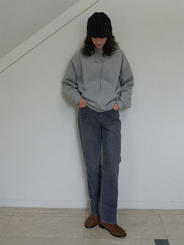 Dusty Straight Washed Denim - URAGO - Modalova