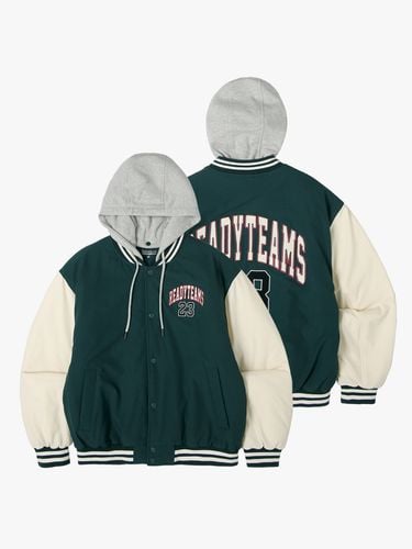 ReadyTeams Hooded Varsity Jacket - ready4next - Modalova