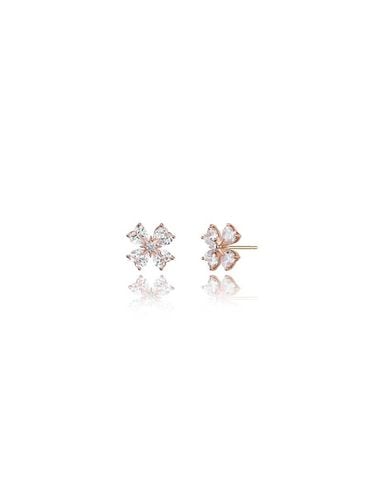 Four-Leaf 14K Earring - STONEHENgE - Modalova