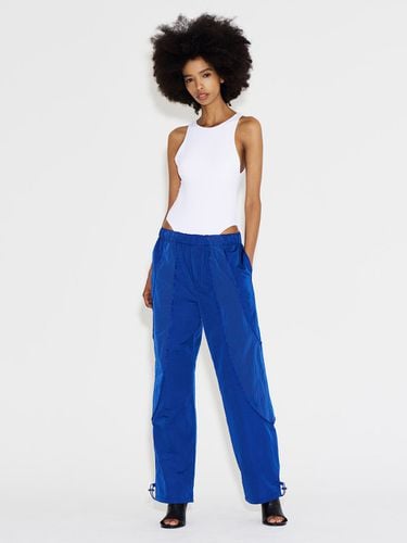 Unisex Color-Mix Piping Track Pants W _ - NUAKLE - Modalova