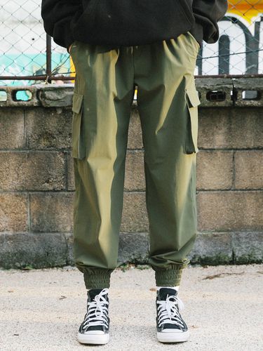 Stretch Utility Cargo Jogger Pants_Khaki - THAT`S IT - Modalova