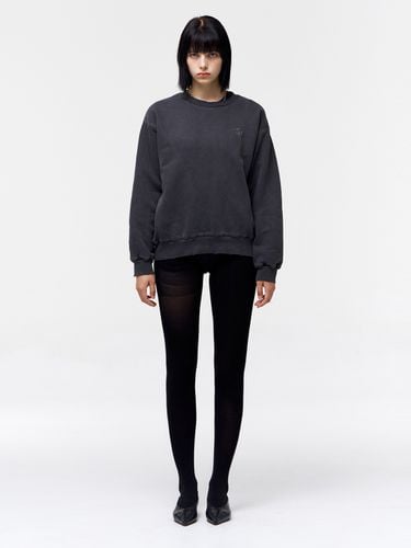 Pigment Damaged Sweatshirt _ Gray - NUAKLE - Modalova