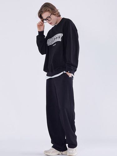 Grizzly Oversized Fit Sweatshirt and Sweatpants - GHOST REPUBLIC - Modalova