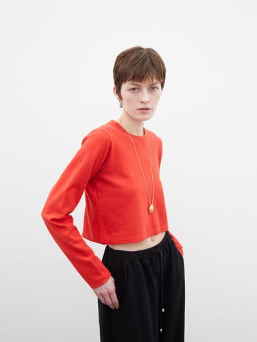 Cropped Wool Sleeve Top (3 Colors) - Ethos - Modalova