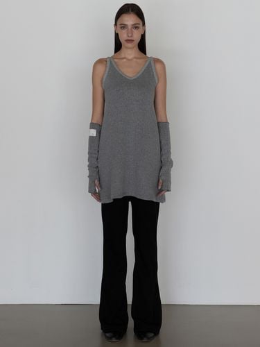 Long Warmer and Layered Dress_Grey - ouie - Modalova