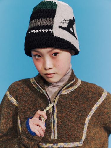 Skier Bucket Hat_Black - MISU A BARBE - Modalova