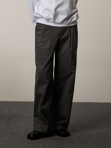 Wide Chino Pant - Charcoal - lunt - Modalova