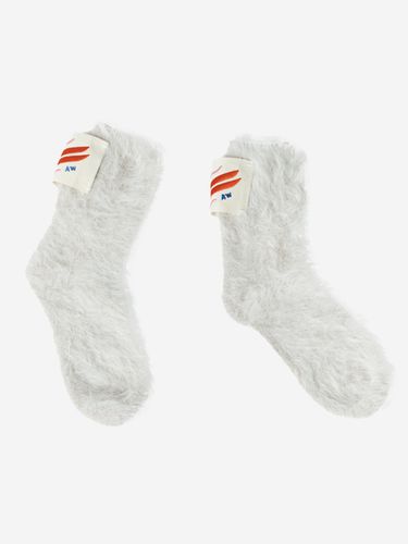 Snow Monstre Socks_White - MISU A BARBE - Modalova