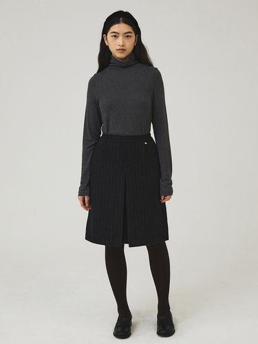 Iris Wool Skirt - Charcoal - Tillber - Modalova