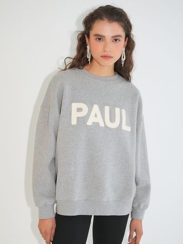 Boucle Embroidery Brushed Sweatshirt / - PAUL&ALICE - Modalova