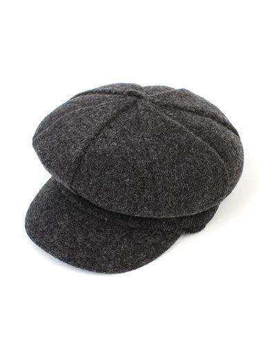 Wool Knit Newsboy Cap - Gray - Universal chemistry - Modalova