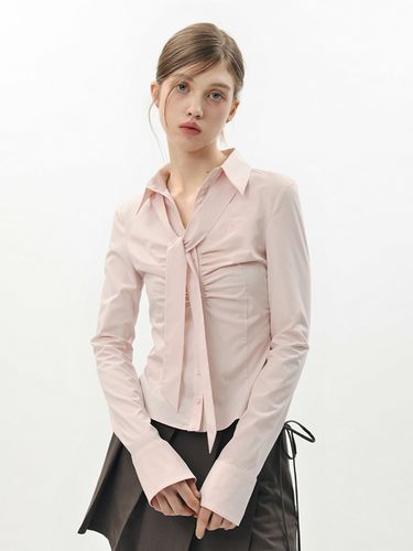 Vivian Scarf Shirt - Pink - PAIN OR PLEASURE - Modalova