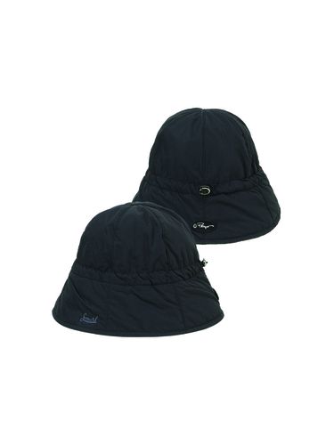 Smurf String Nylon Bucket Hat_Black - ULKIN CANVAS - Modalova