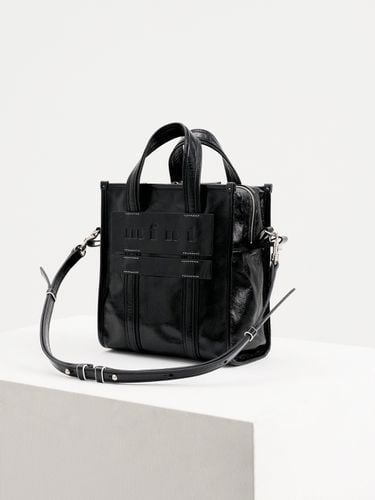 Camille Tote Bag_Crinkled Black - mfnt - Modalova