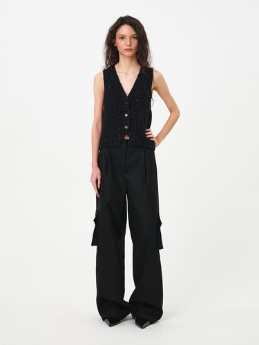 Wool Cargo Trousers - 2 Colors - MAGJAY - Modalova