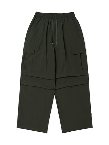 Cargo Wide Pants _ Khaki - ADHOC - Modalova