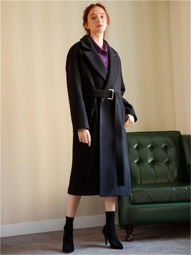 Tailored Coat - Black - ILLUSTRIS ILLUSION - Modalova