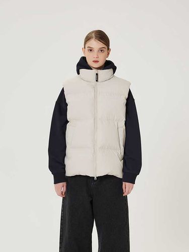 Puffer Down Vest - Beige - MARKM - Modalova