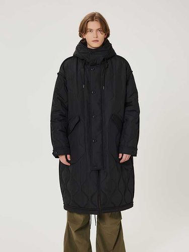 Relaxed Fit Quilted Maxi Puffer Jacket - MARKM - Modalova