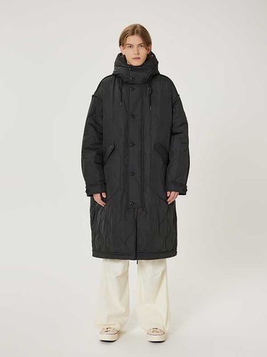 Relaxed Fit Quilted Maxi Puffer Jacket - MARKM - Modalova