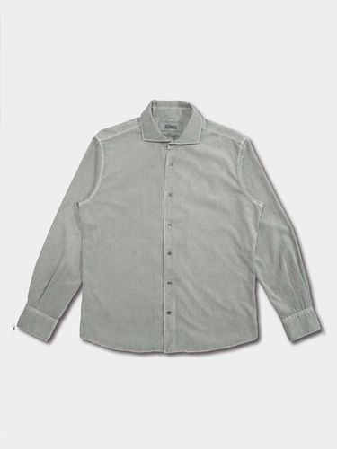 Corduroy Regular Fit Shirt - Smoke - birbante - Modalova