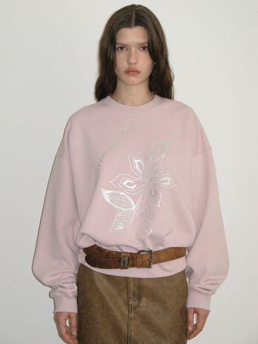 Love Flower Sweatshirt (Pink) - Polysooem - Modalova